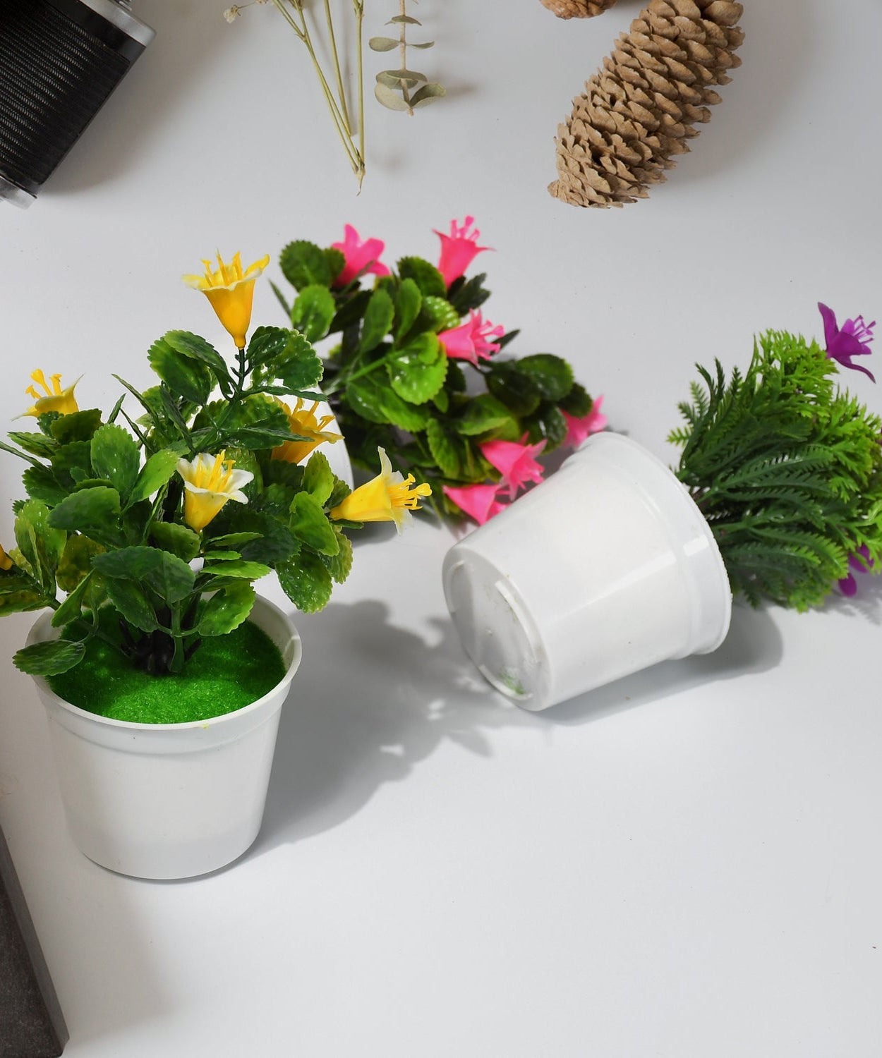 Natural-looking artificial plant for any space.