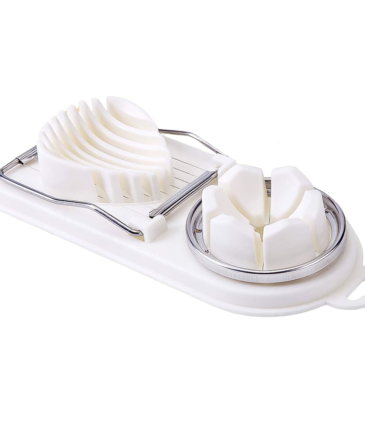 2 In 1 Egg Slicer, Egg Cutter For Hard Boiled Eggs