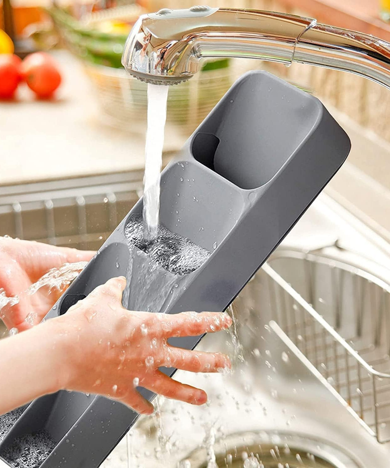 1 Pc Cutlery Tray Box Used For Storing Cutlery Items And Stuffs Easily And Safely.