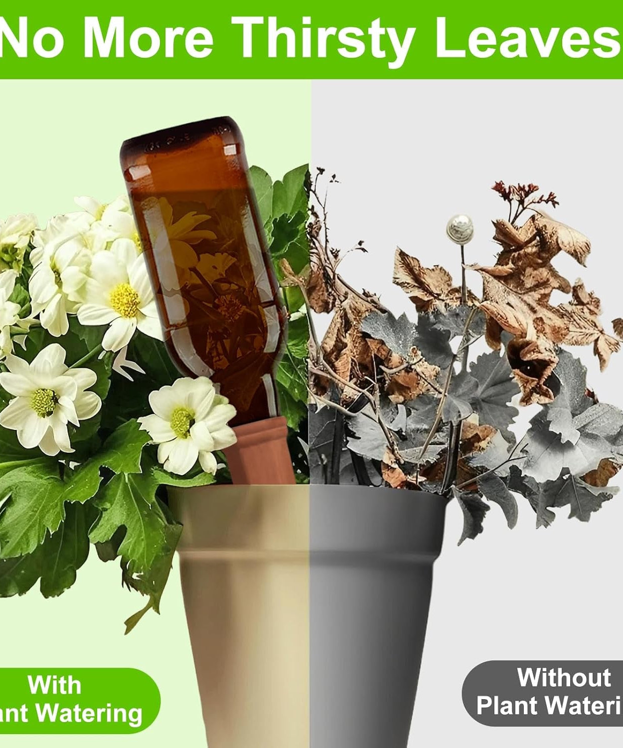 Self Plant Watering Spikes (4 Pcs Set)