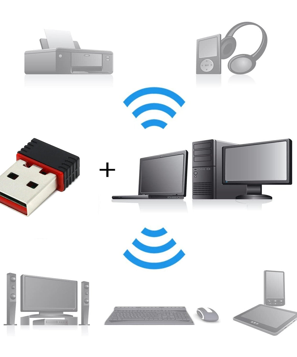 Mini Wi-Fi network adapter