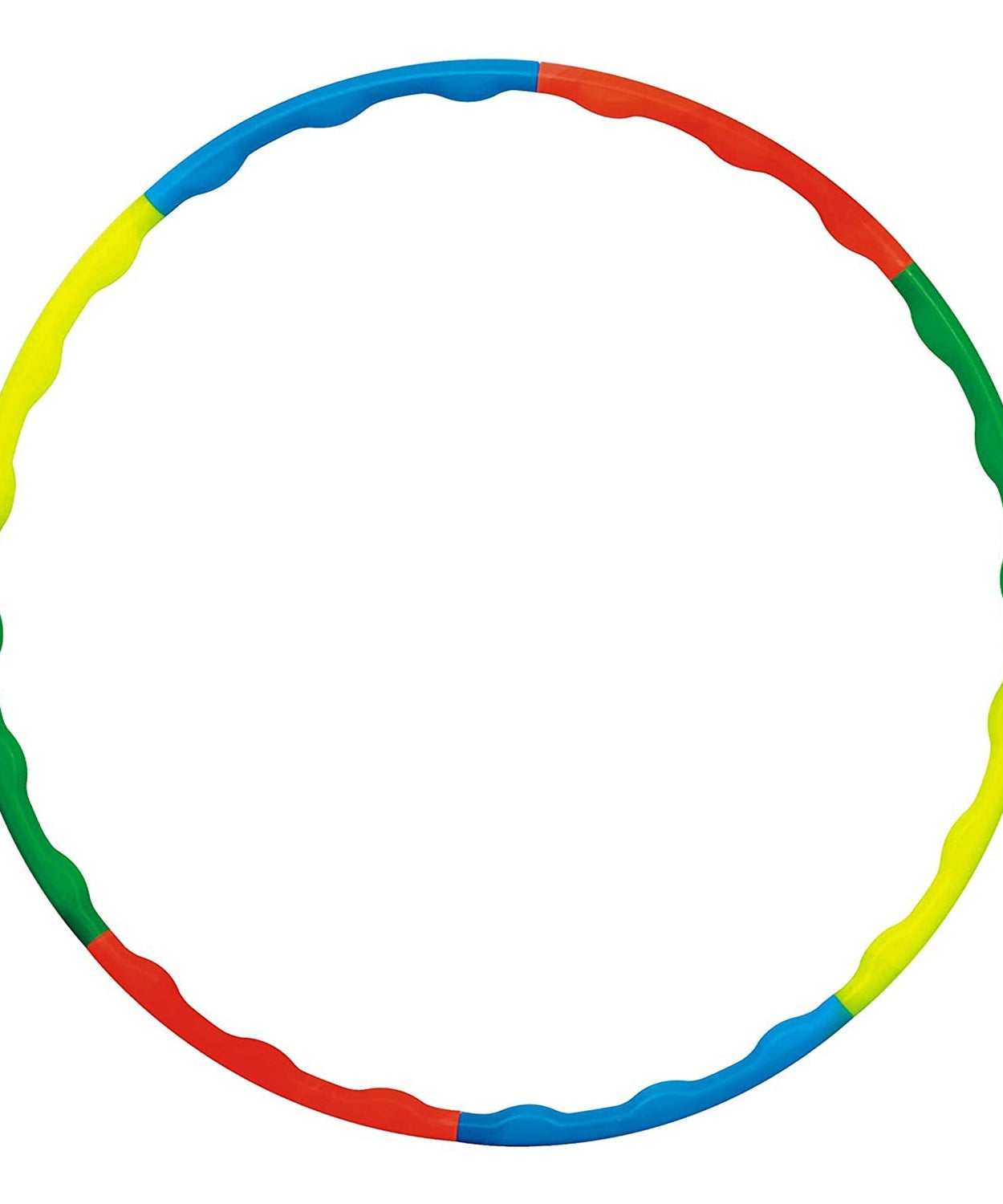 Interlocking hula hoop for fitness with adjustable diameter