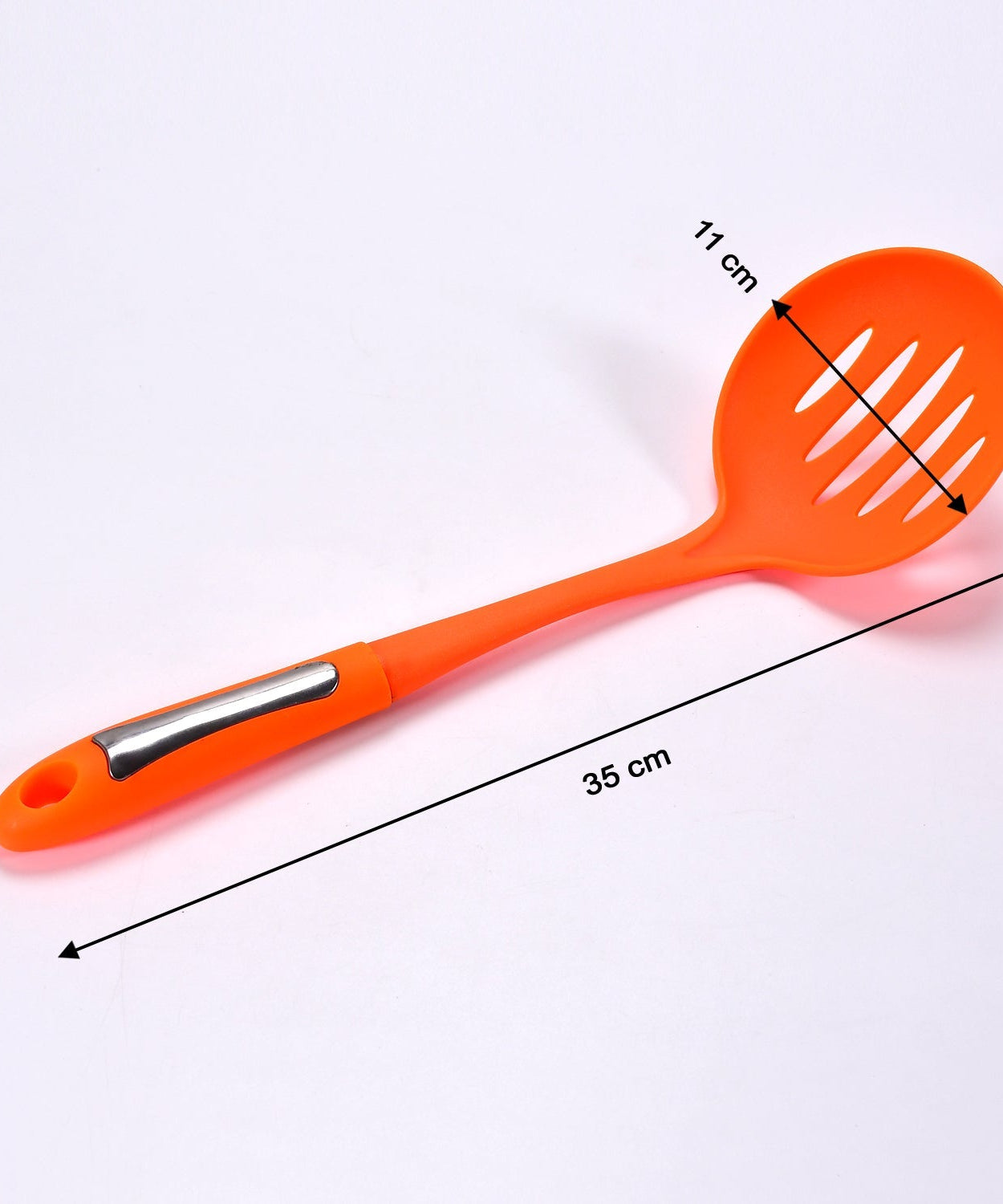 Colander and scoop for vegetables and soup