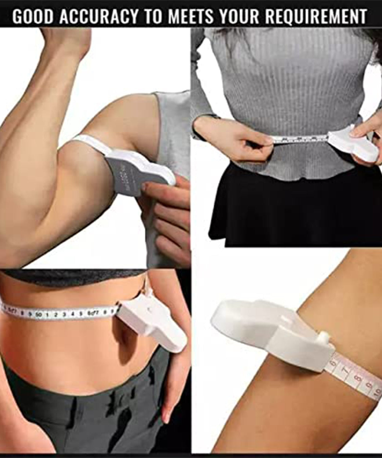 Measuring tape for body and other measurement needs.