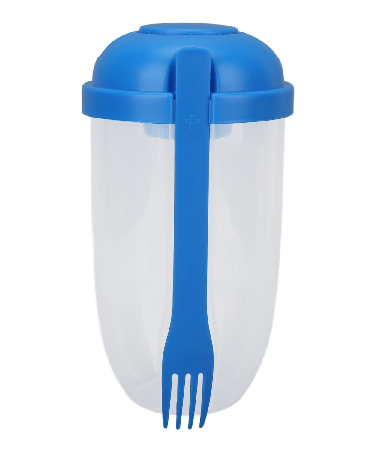 Easy-clean salad mixing cup, perfect for business travel