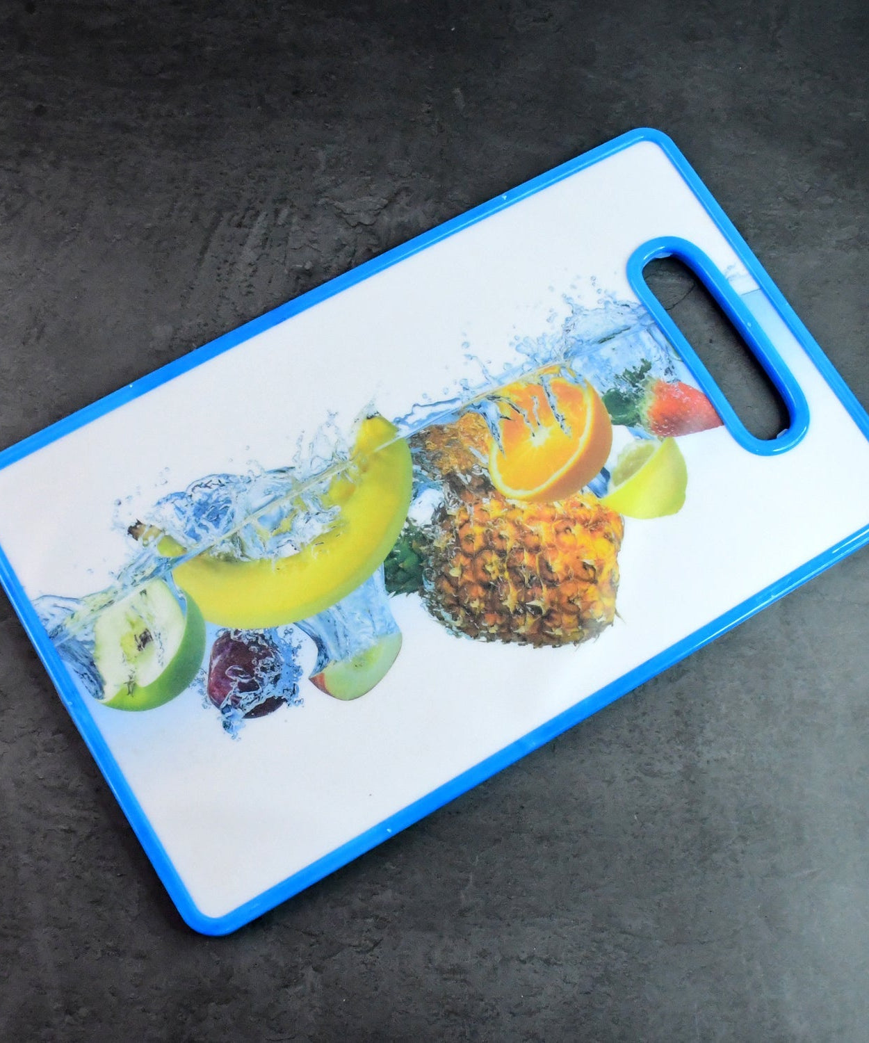 Large Rectangular Fruit Print Cutting Board (36x22cm / 1 Pc)
