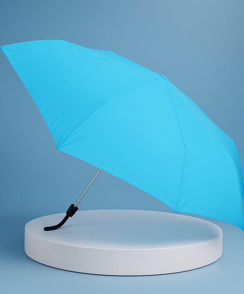 3-Fold Umbrella Summer Sun and Rain Protection Foldable Cute Umbrella || UV Protection Rain Sun Umbrella || Travel Accessories || Umbrella for Children, Girls, and Boys (1 Pc) 