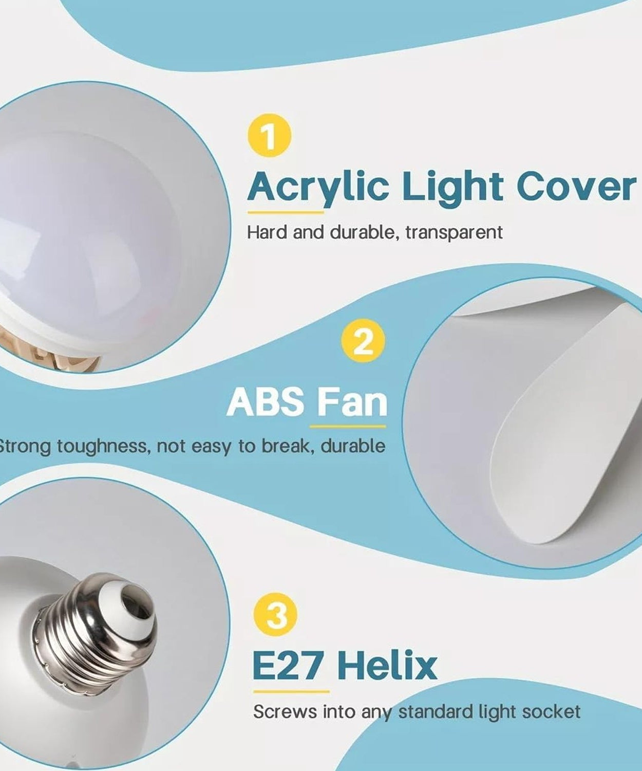 40W LED Ceiling Fan Remote Control