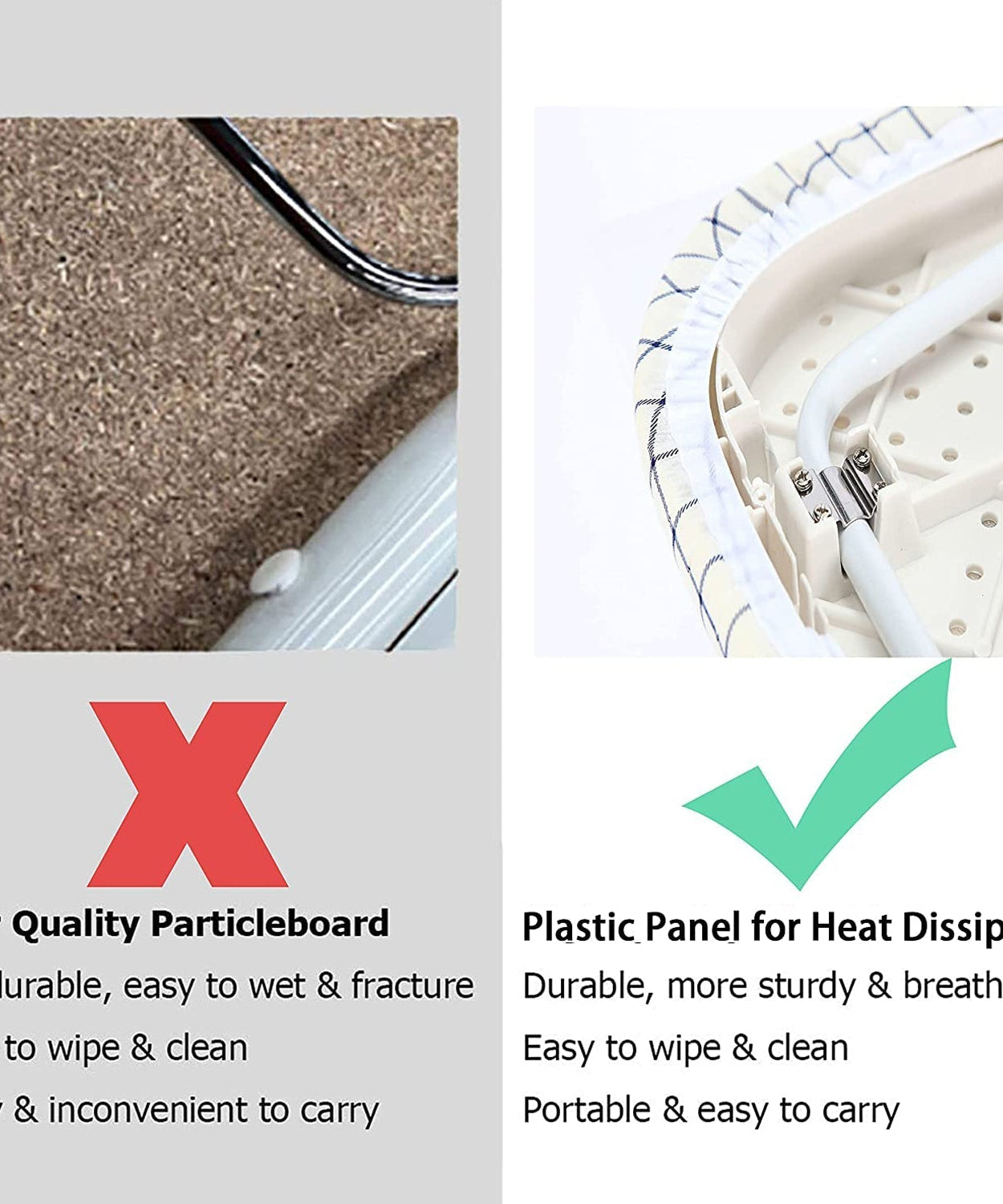 Ironing pad for home use, easy to carry and store for effective ironing.