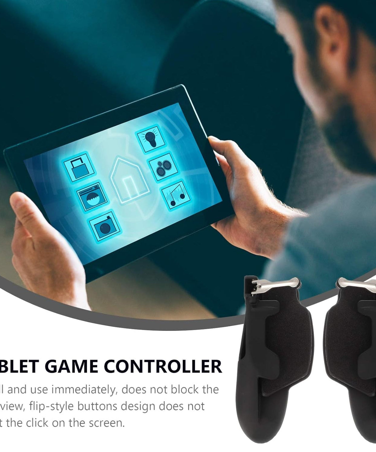 PUBG Mobile Game Metal Controller Joystick Attachment Accessory