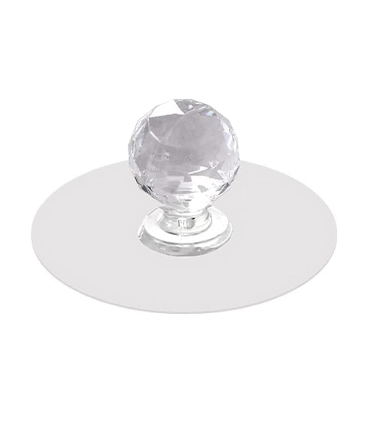 Clear Diamond Crystal Cabinet Knob & Pull Handle (1 Pc)