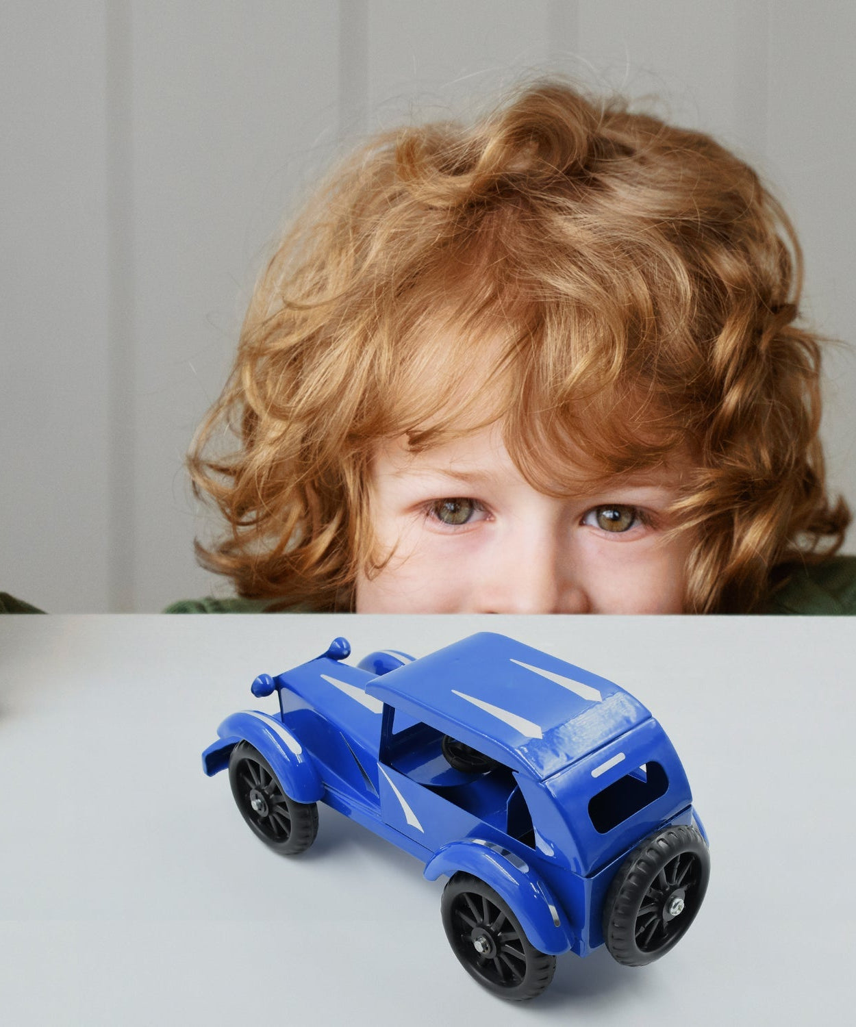 Vintage Metal Car 10 Inch Big Unbreakable Full Metal Body Car, Vintage Car Toy Model Alloy Model Retro Car Model Toy Vehicle Classic Car Metal Vintage car