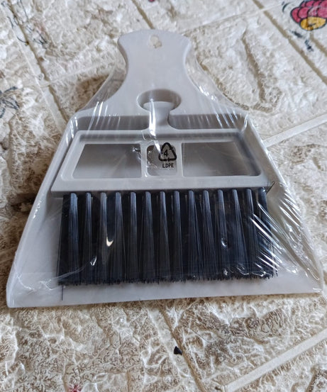 Dustpan Supdi with Brush, Dustpan For Car Office Desk, Wardrobe, Dinning Table, laptop, Keyboard Cleaning, Multipurpose Cleaning , Supdi