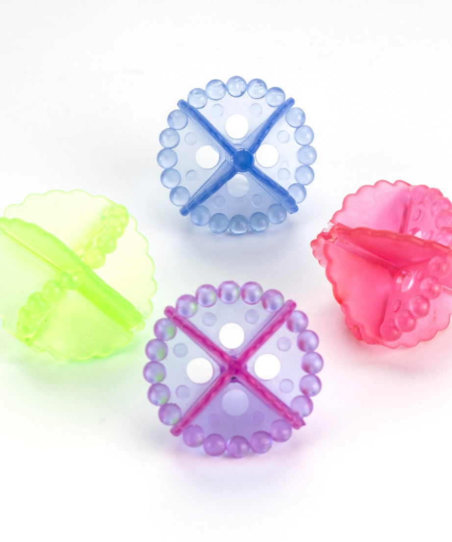 4 pcs laundry washing balls for detergent-free washing