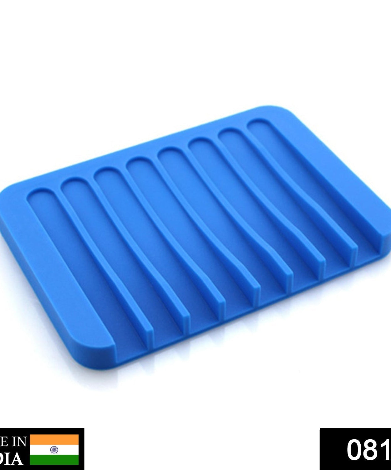 Soap dish stand made of silicone for shower