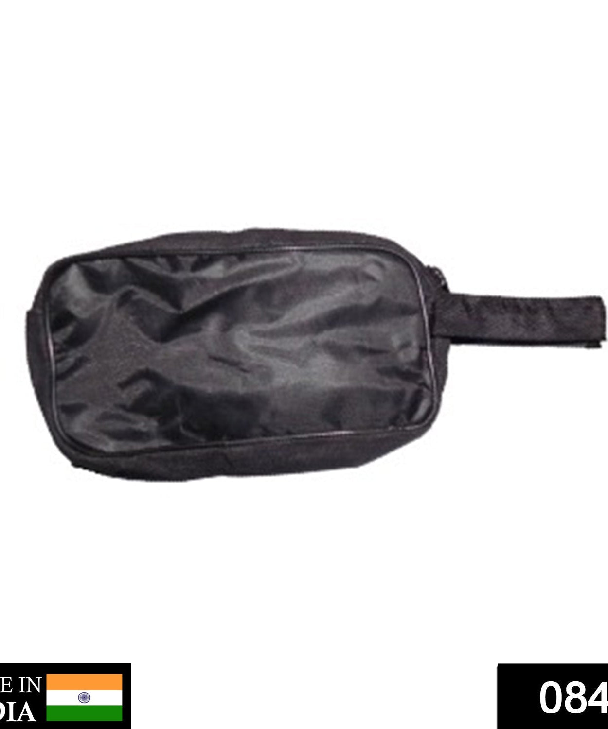 Shaving kit bag in black