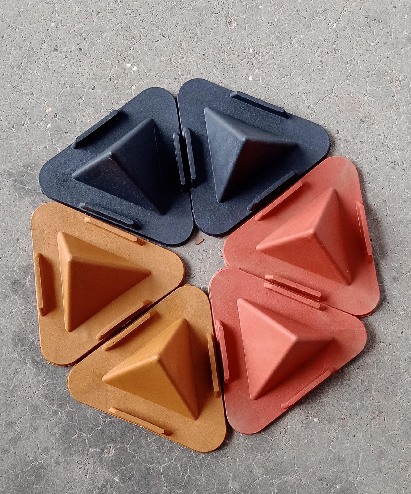 colorful mobile stand