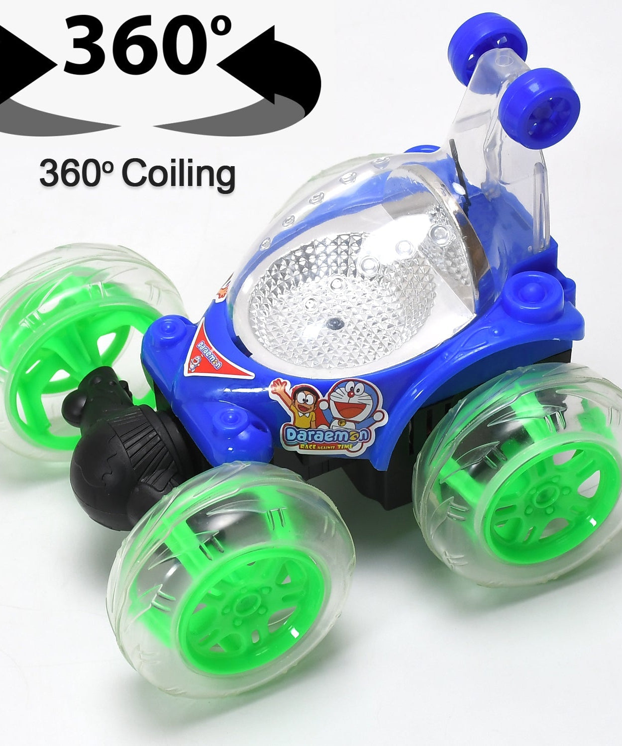 Remote control car with 3D lights