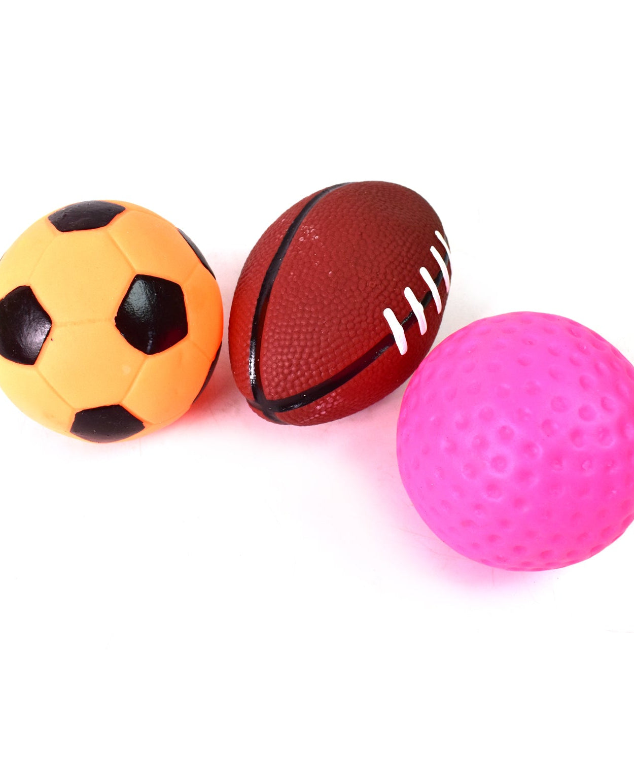 Sports Squeeze Ball Toy Set of 3 Soft Balls for Kids/Toy for Kids