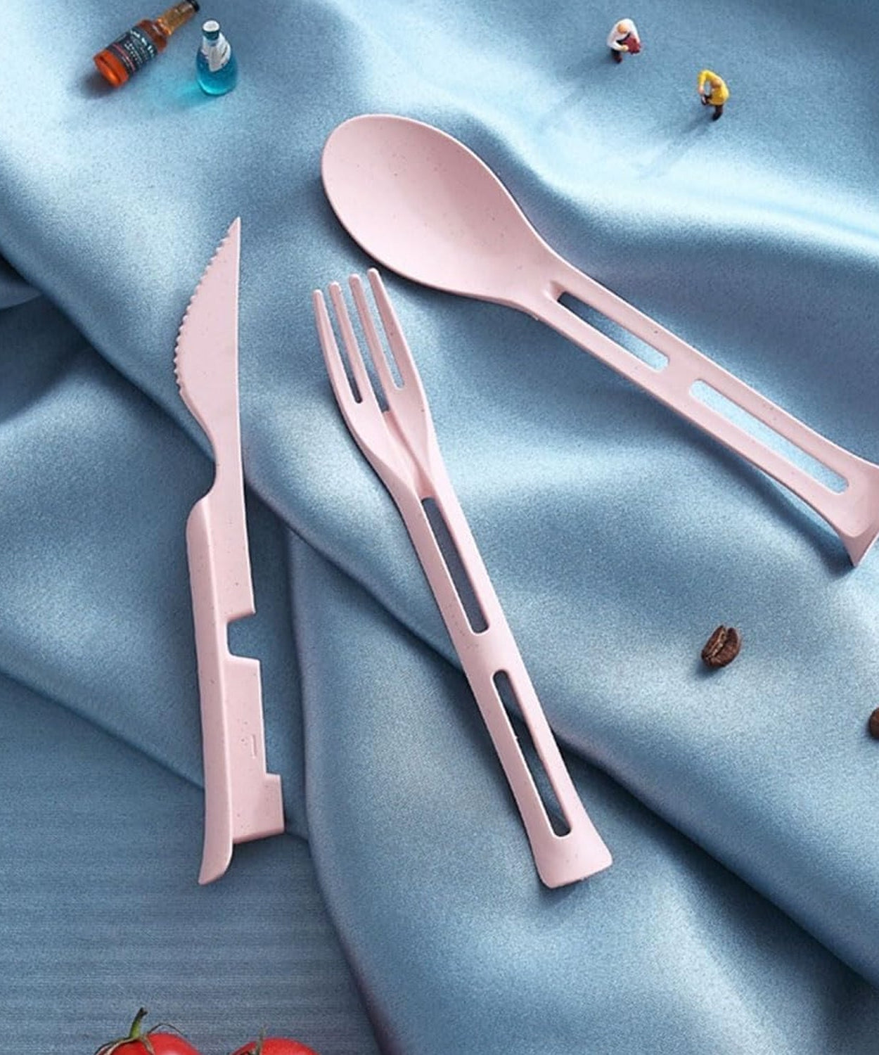 3 in 1 Reusable Spoon, Knife Forks Tableware, Spoon (3 Pcs Set)