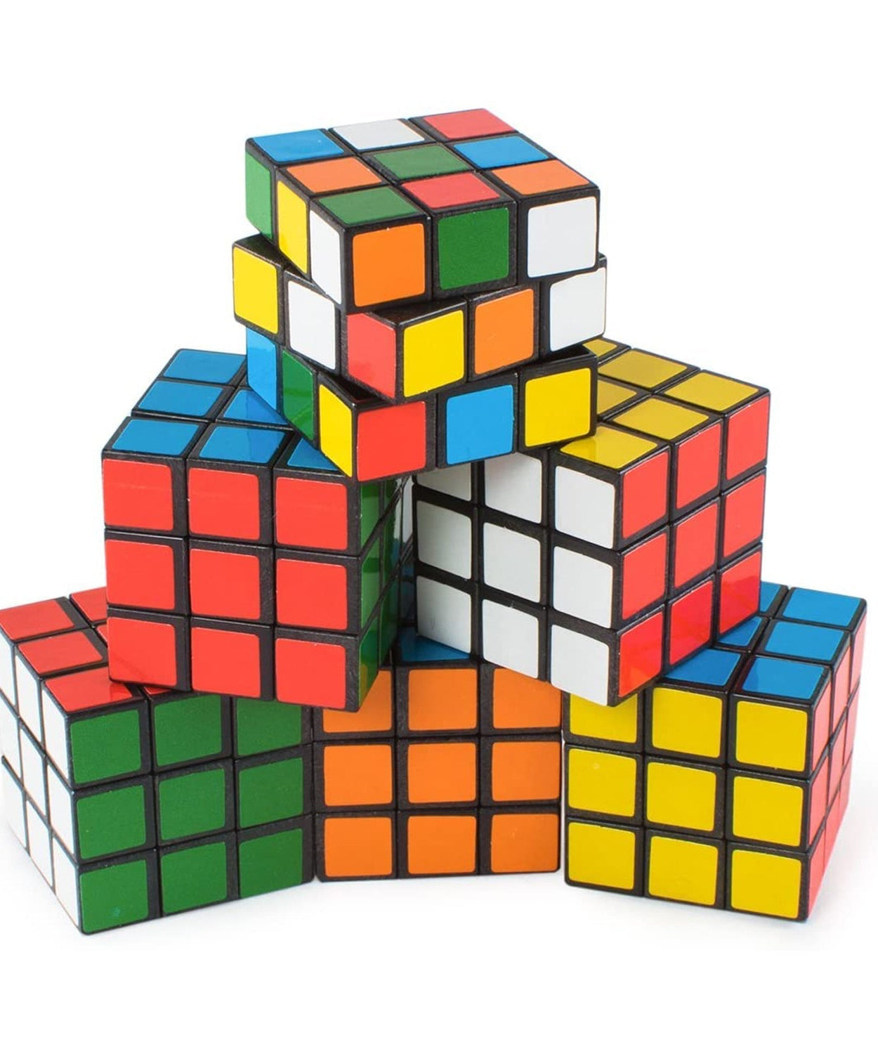 Small 3x3 cube puzzle set for entertainment and learning