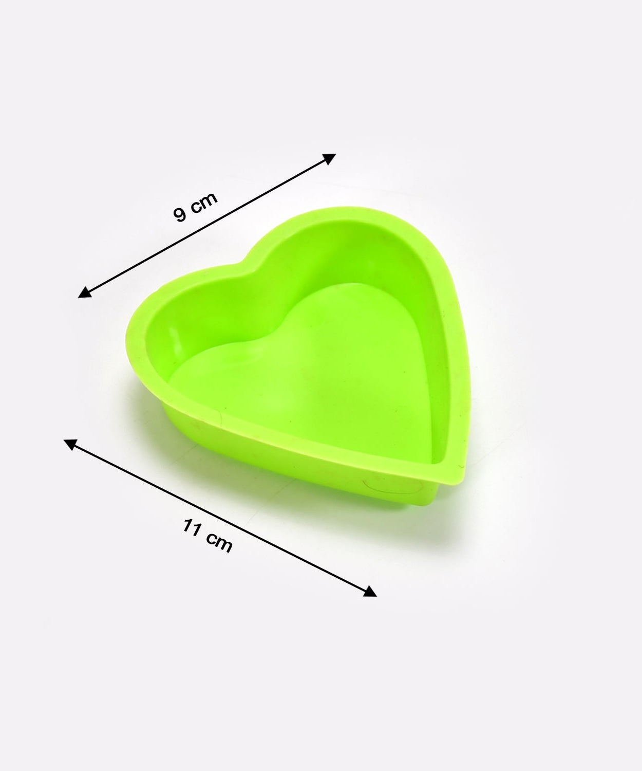 Heart shape silicone mold
