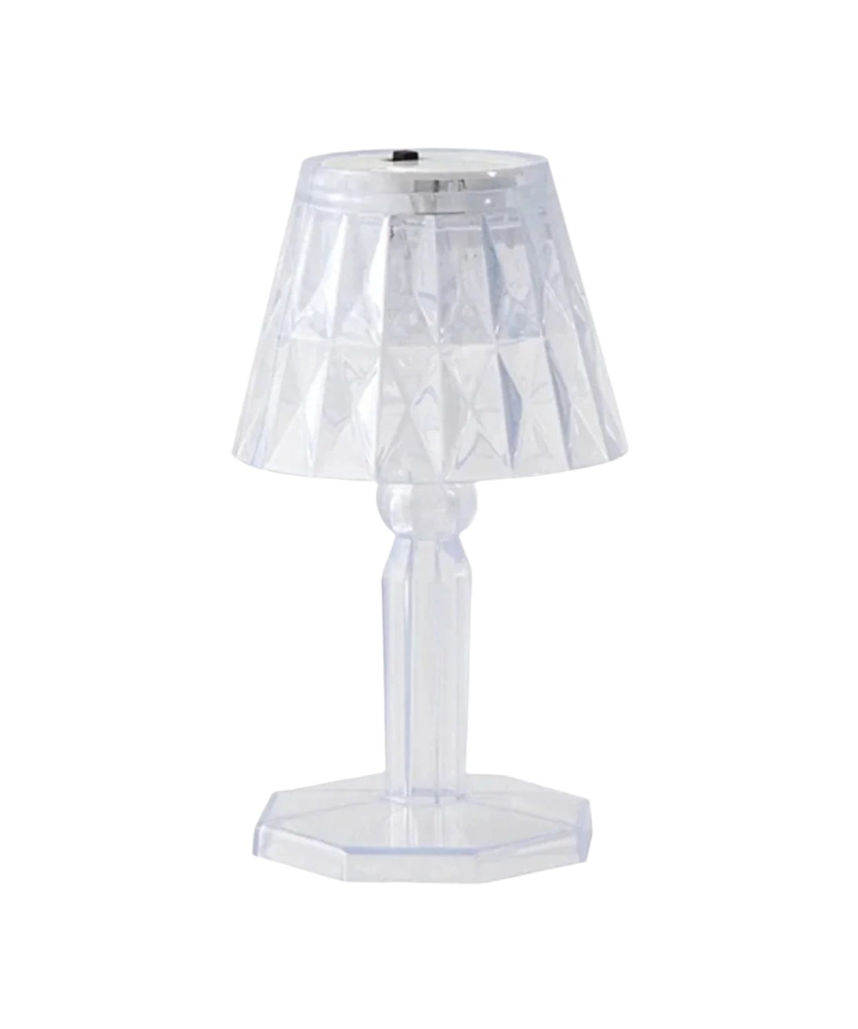 Mini crystal lamp with reflection light.