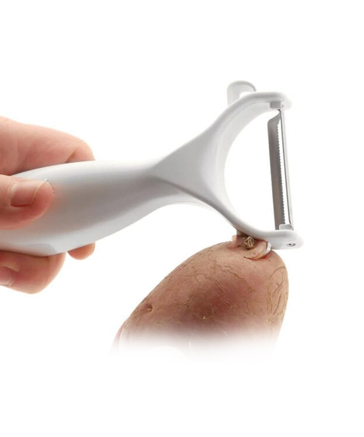 Reliable peeler for quick and efficient peeling of fruits and vegetables.