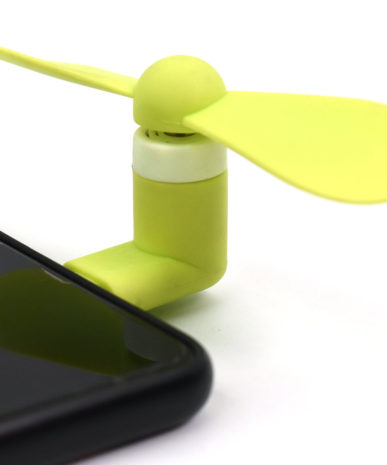 Compact USB fan for cooling at home or while traveling