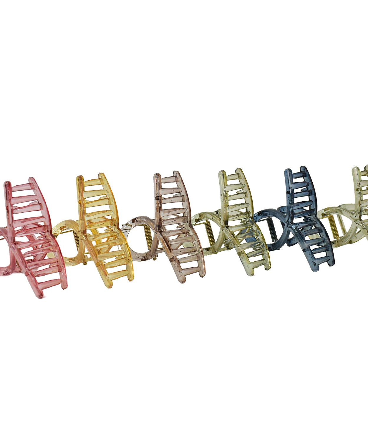 Plastic Hair Clamp Grip, Simple Matte Hair Barrette Clamp (1 Pc)