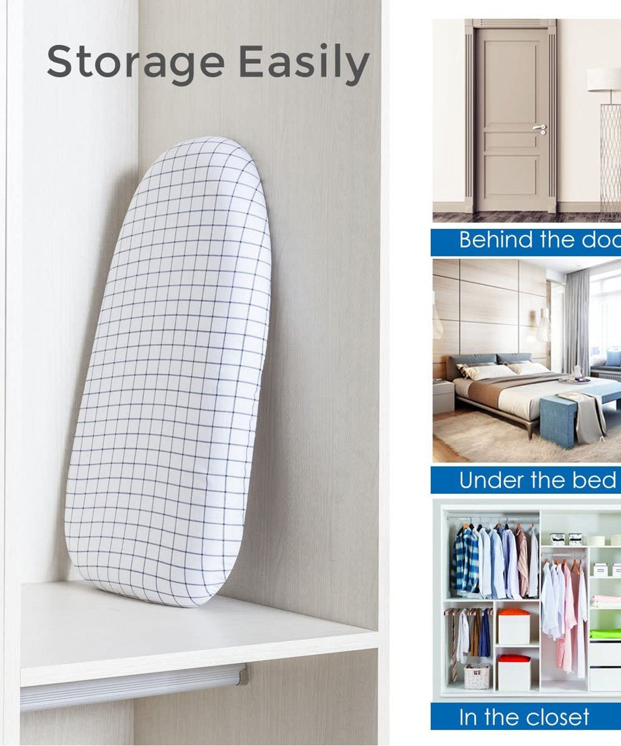 Versatile ironing pad for smooth and efficient ironing of clothes.