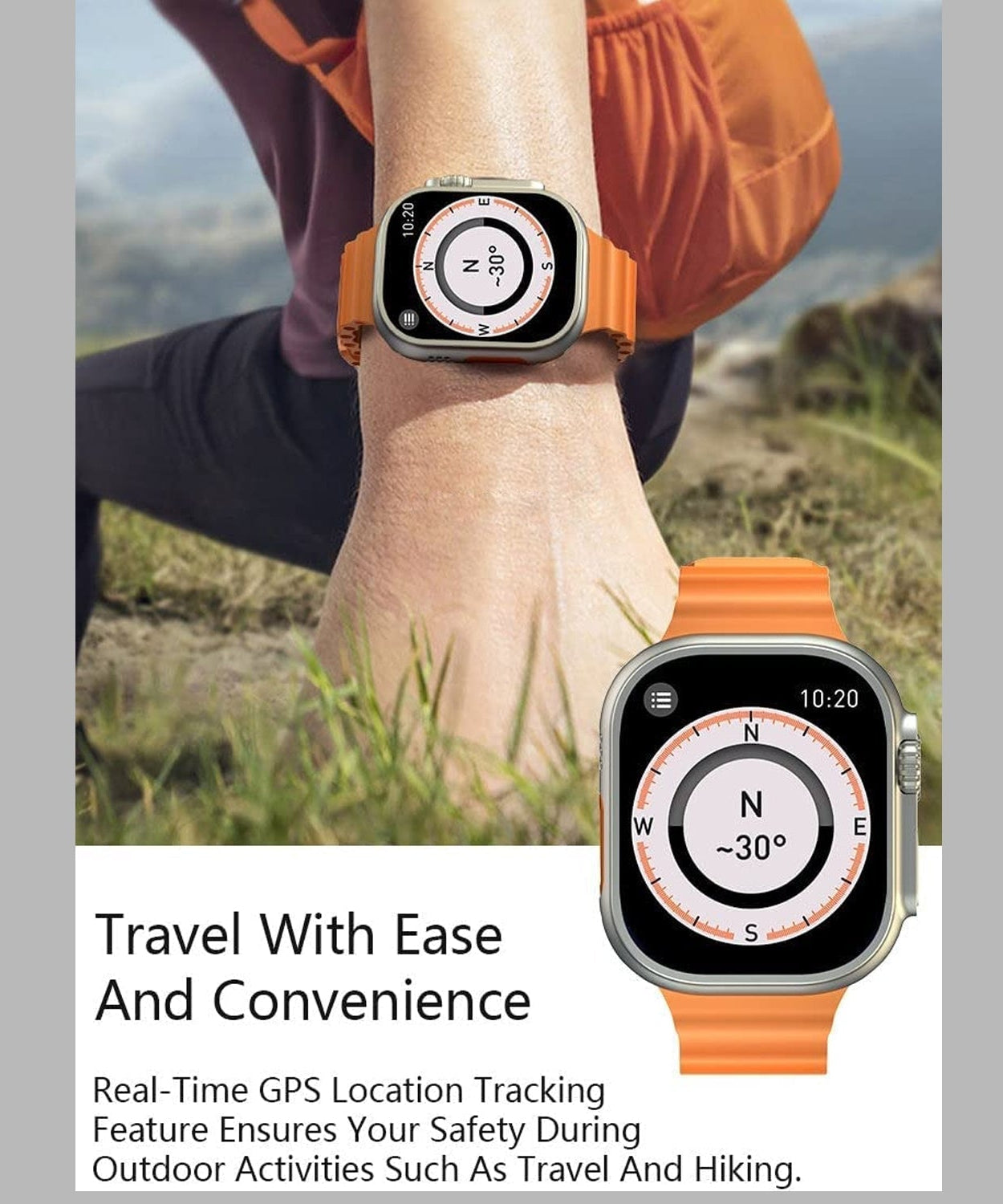 Smartwatch with fitness features