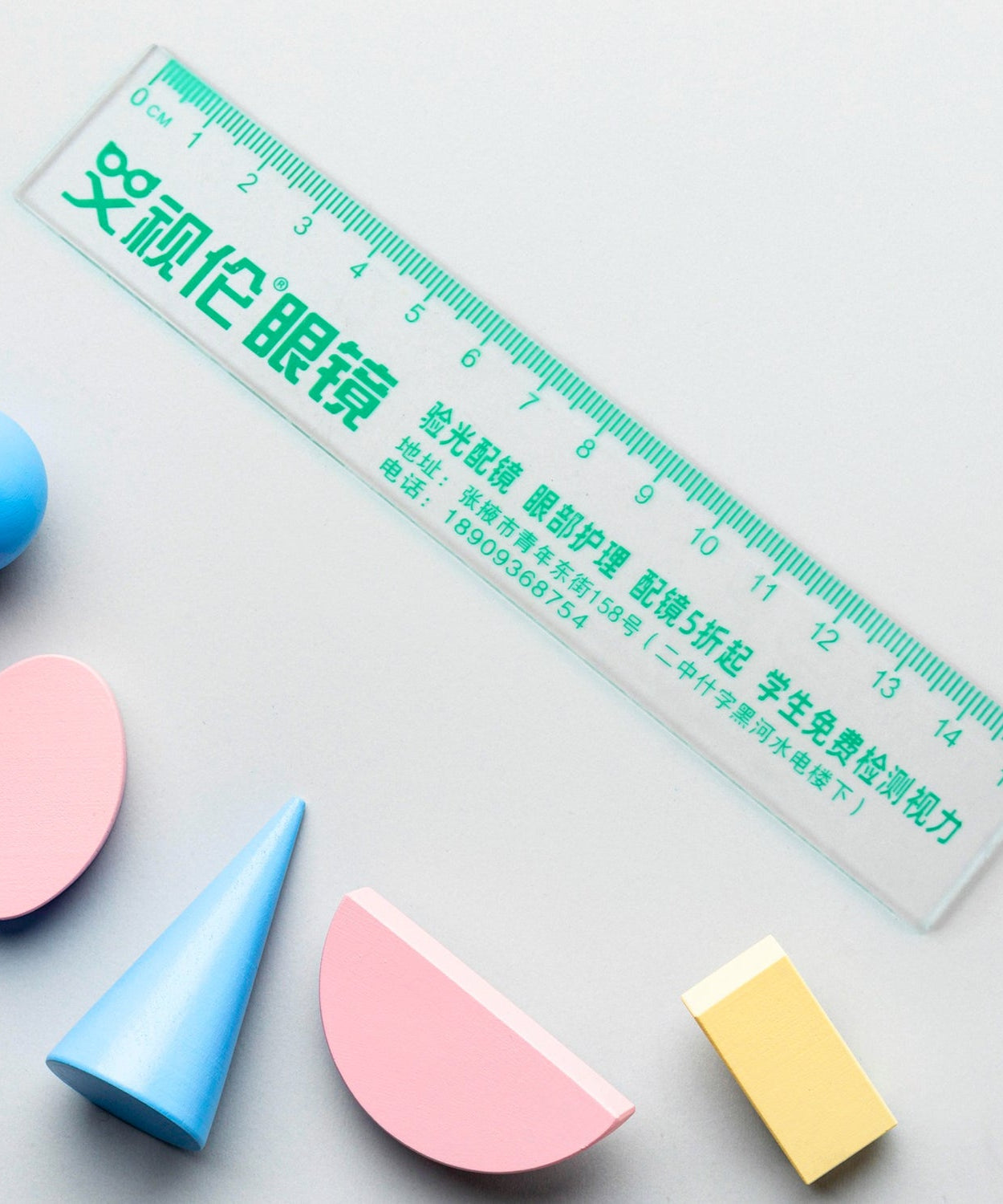 Premium Transparent Plastic Scale 15cm (1 Pc)