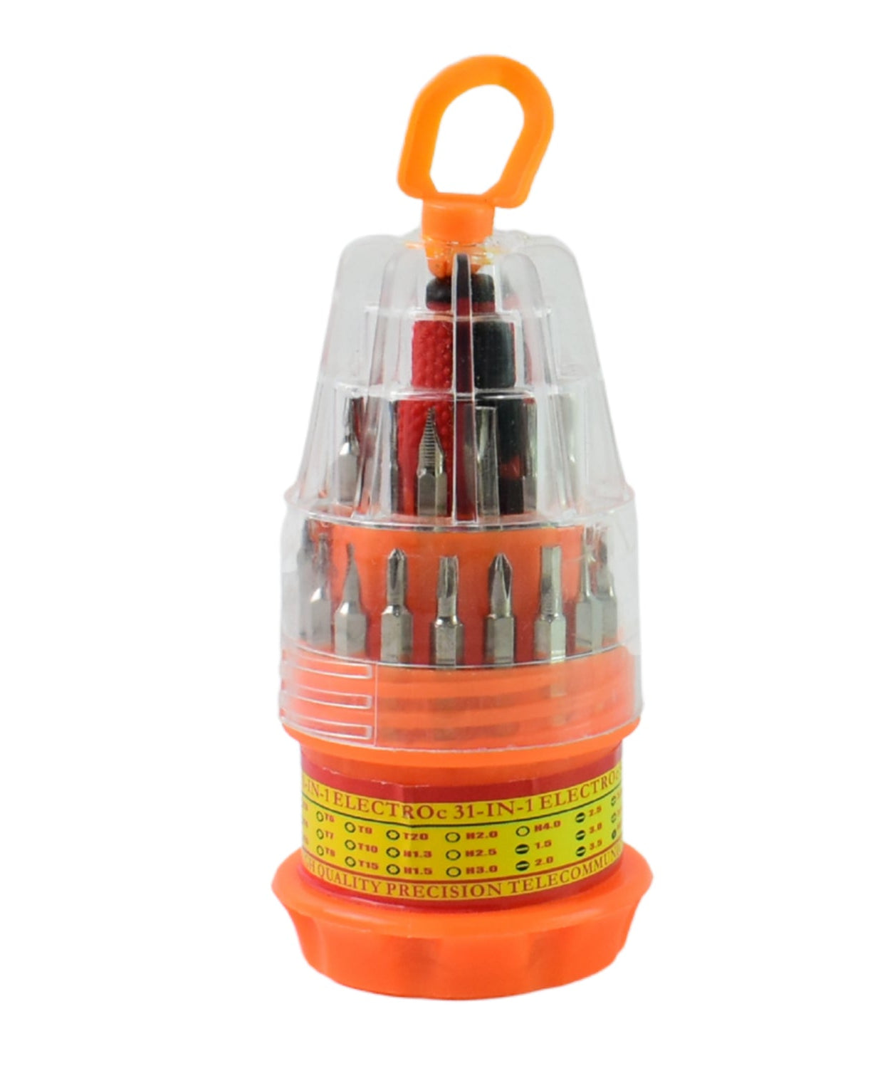 (SET OF 4PC) SCREWDRIVER SET, STEEL 31 IN 1 WITH 30 SCREWDRIVER BITS, PROFESSIONAL MAGNETIC DRIVER SET, B Grade