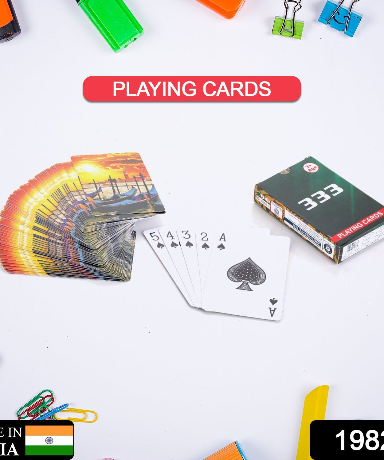 Premium deck of poker cards with amazing patterns.