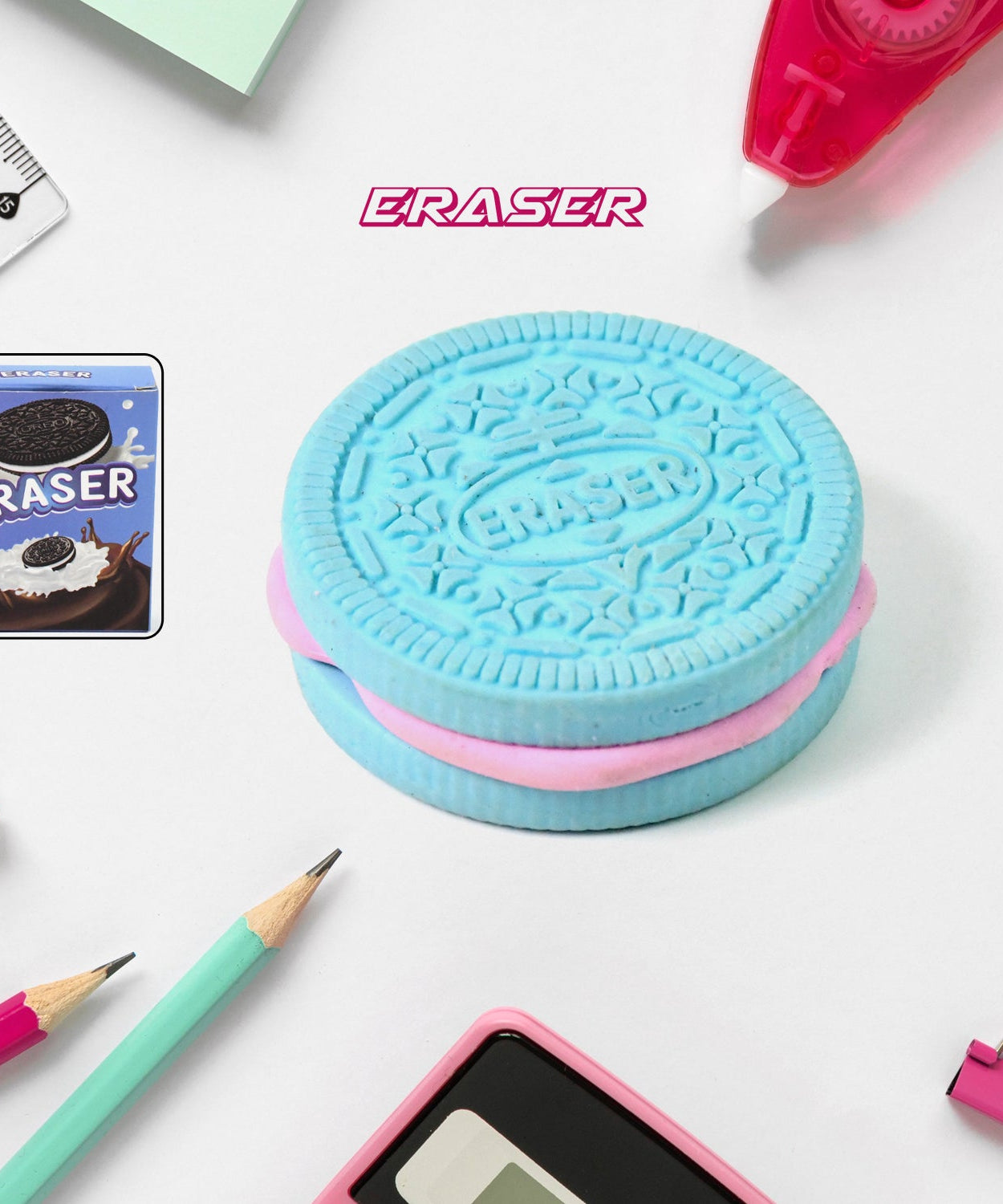 SweetShape Biscuit Erasers