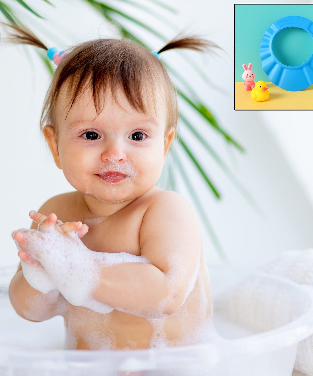 Adjustable Baby Shower Cap / Hat (1 Pc)