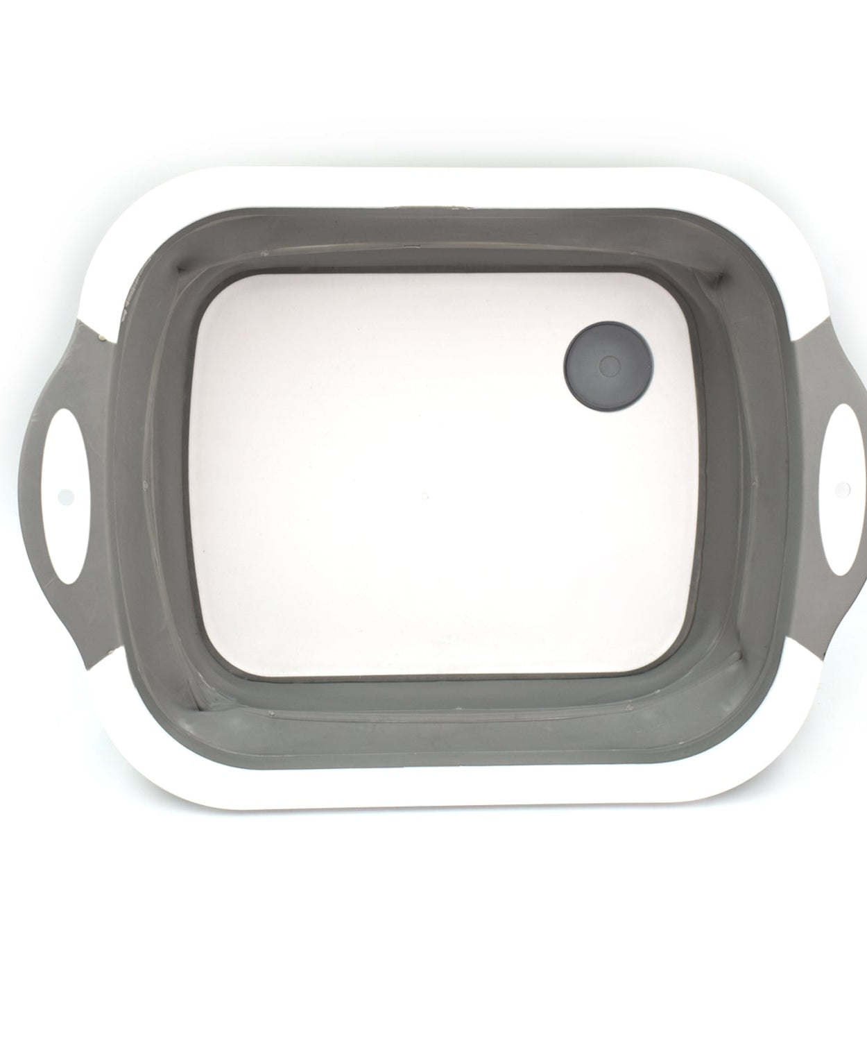 Collapsible cutting board and dish tub, complete set