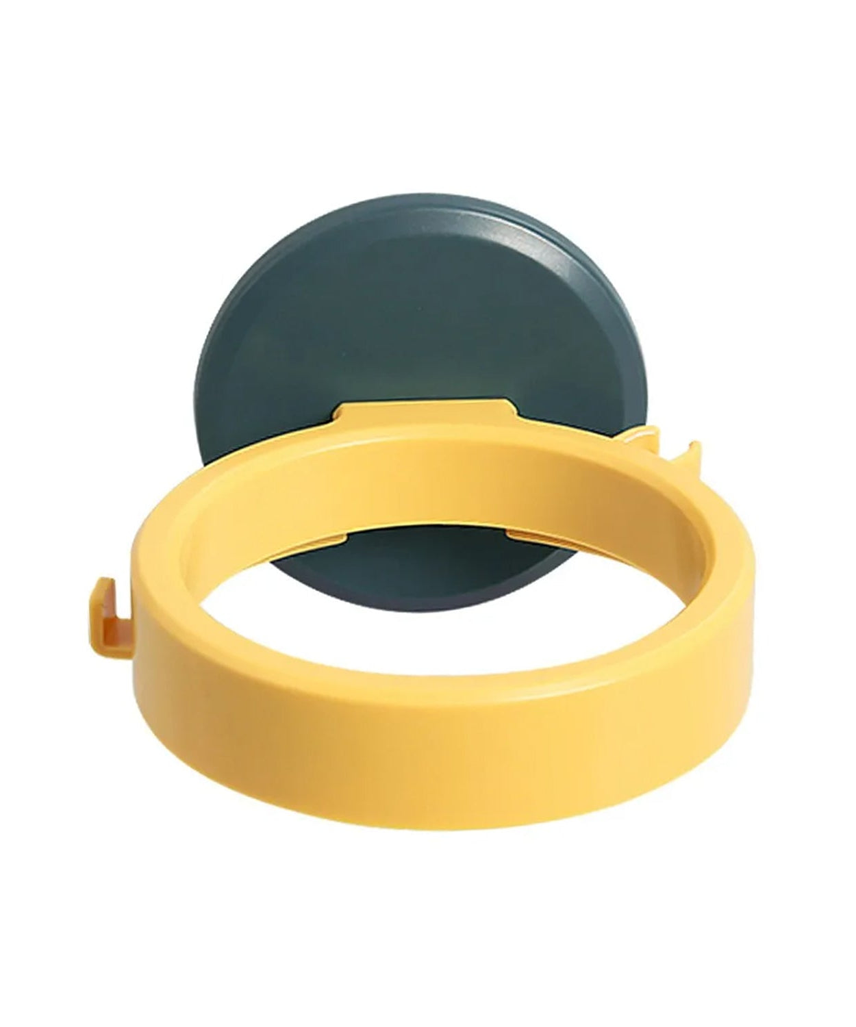 Wall Mount Hair Dryer Holder with Suction Cup, Plastic Wall Bracket for Bathroom, Beauty Salon / Home Use Self Adhesive Hair Dryer Stand Rack (1 Pc)