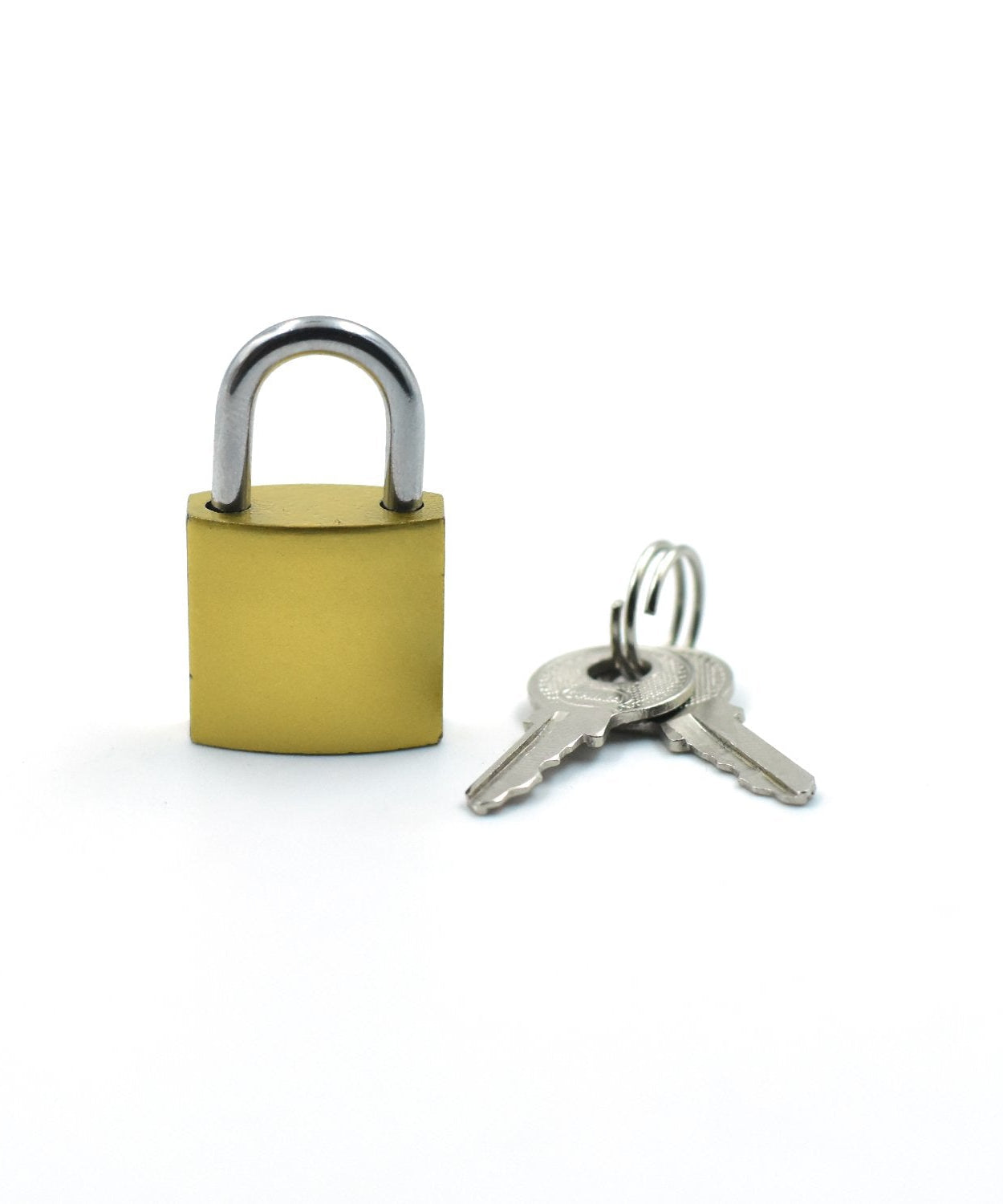 Imitation copper lock with key