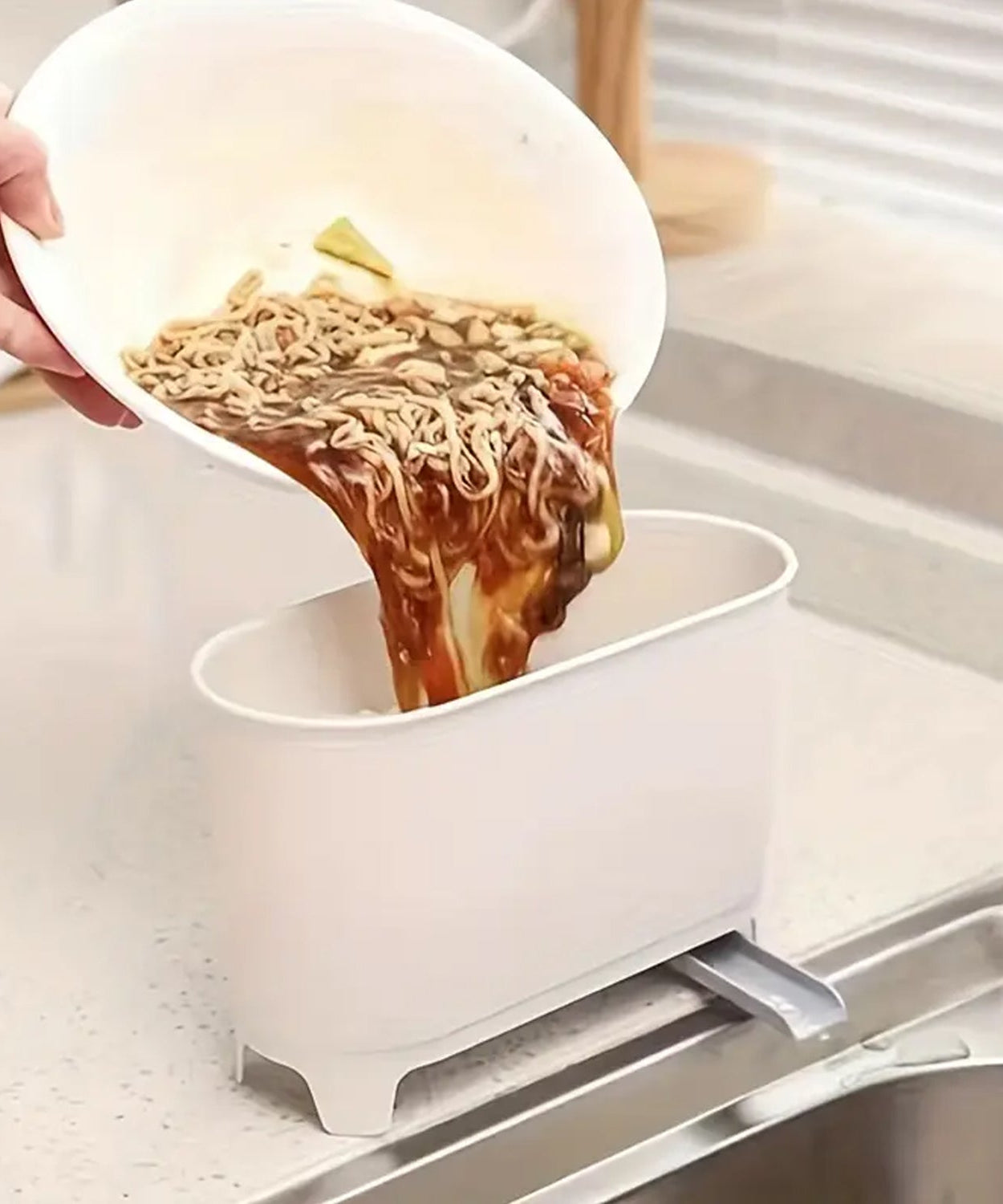 Sink Trash Can Strainer Multi Purpose Sink Kitchen (1 Pc)