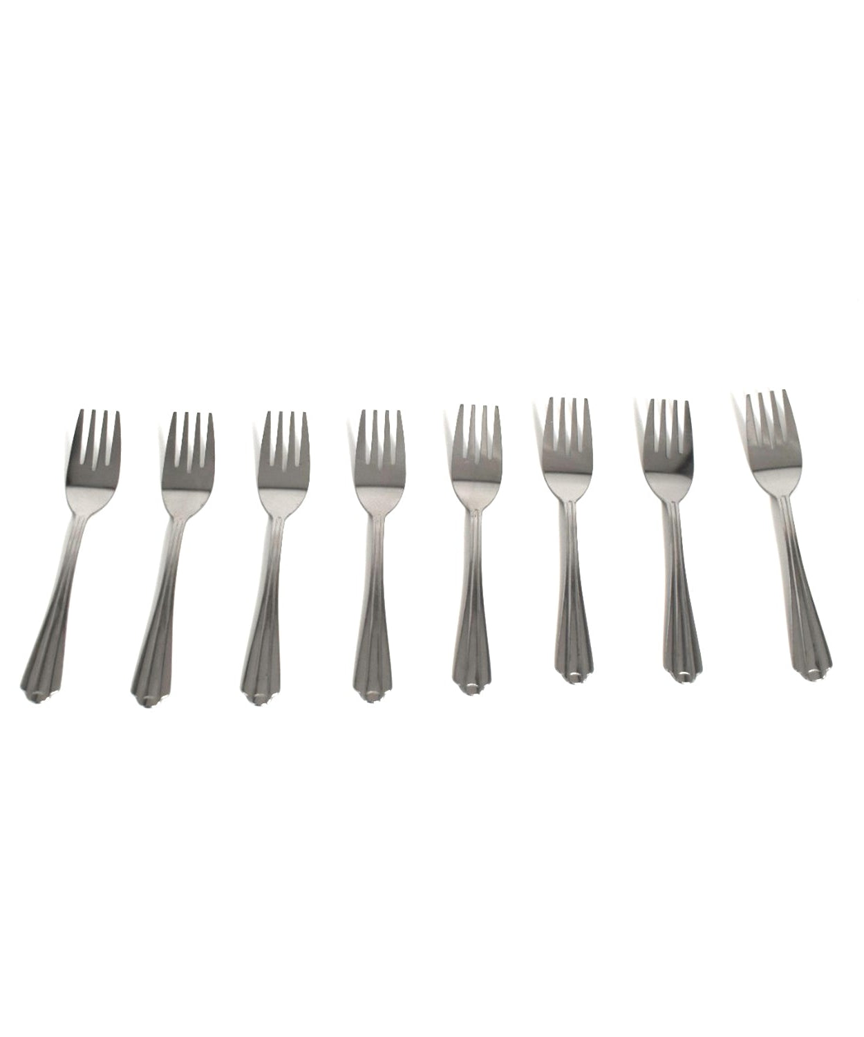 Compact dinner forks set suitable for home and kitchen