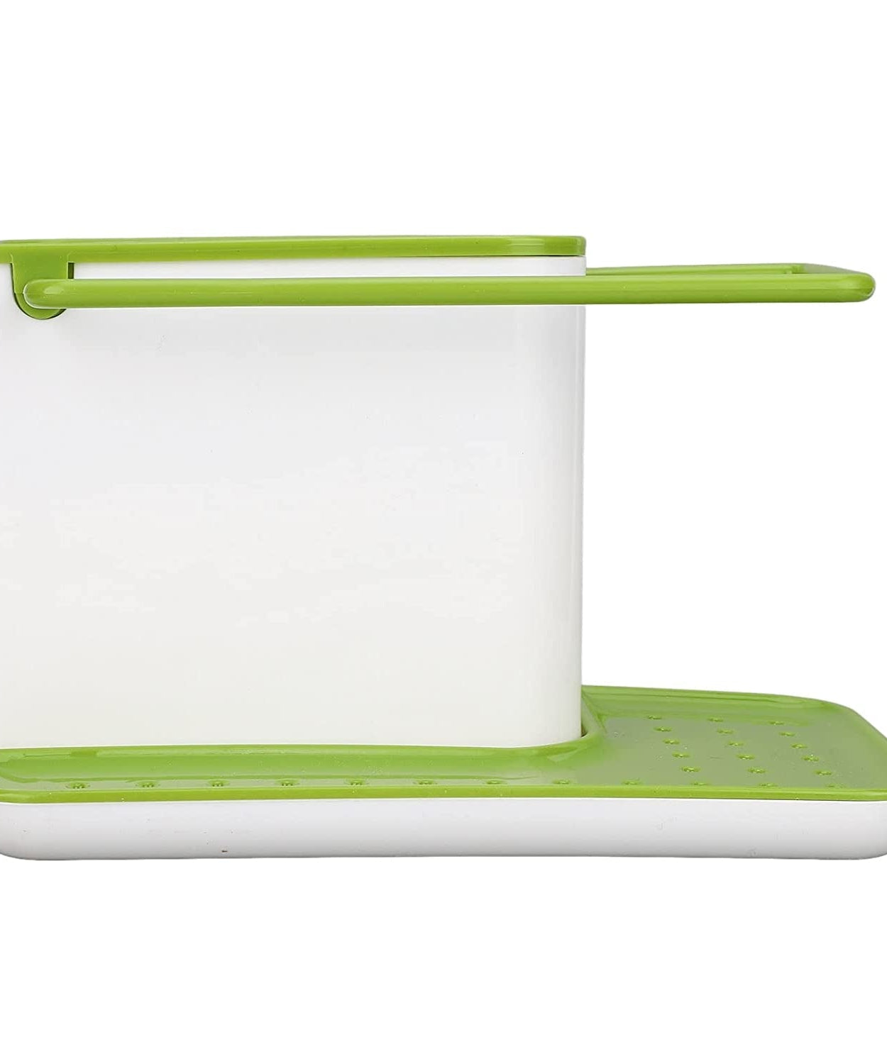 Sink organizer with built-in drain