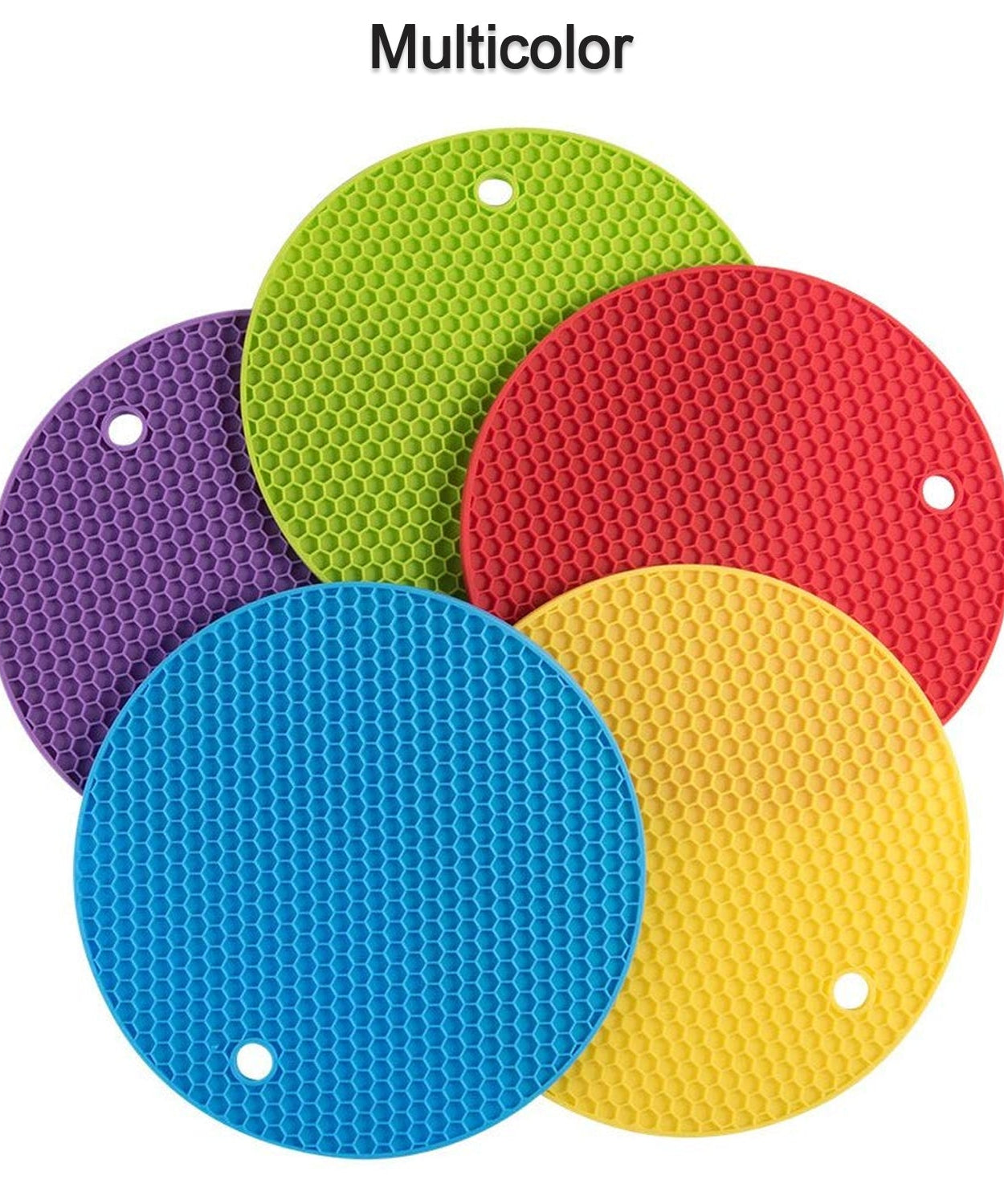 Silicone Trivet for Hot Dish and Pot, Silicone Hot Pads ( 1 pcs )