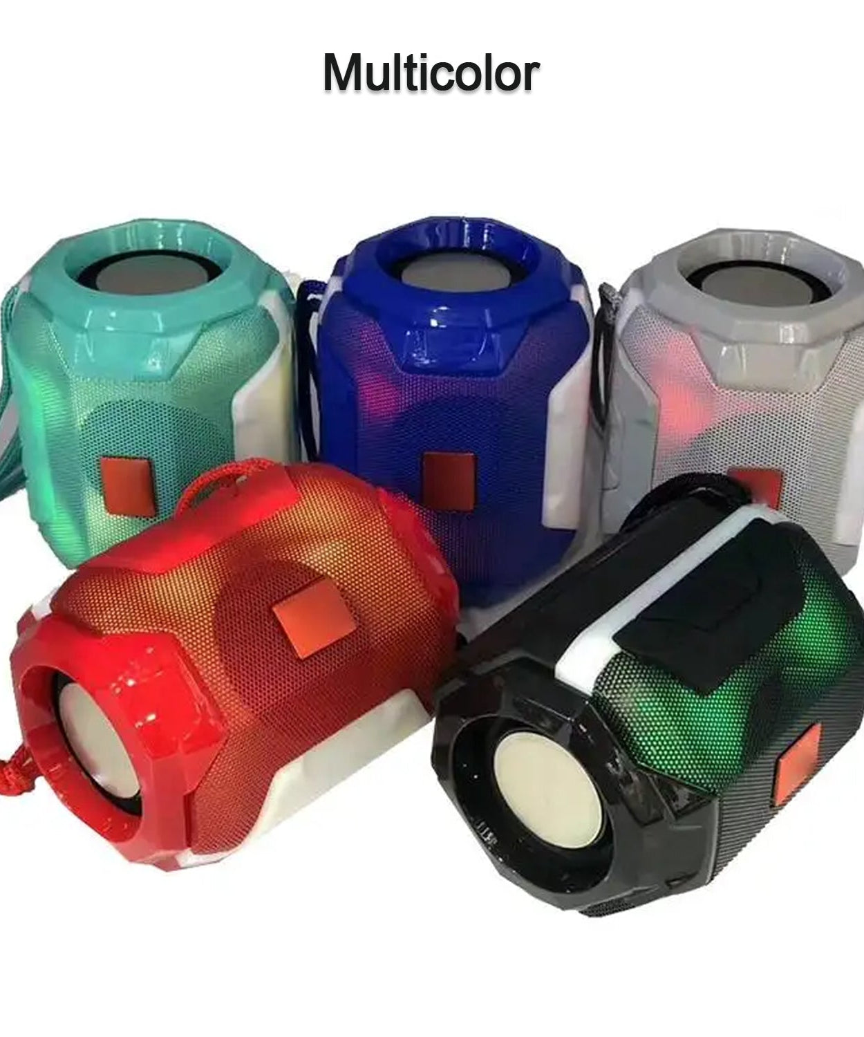 DJ bass Bluetooth speaker, full view