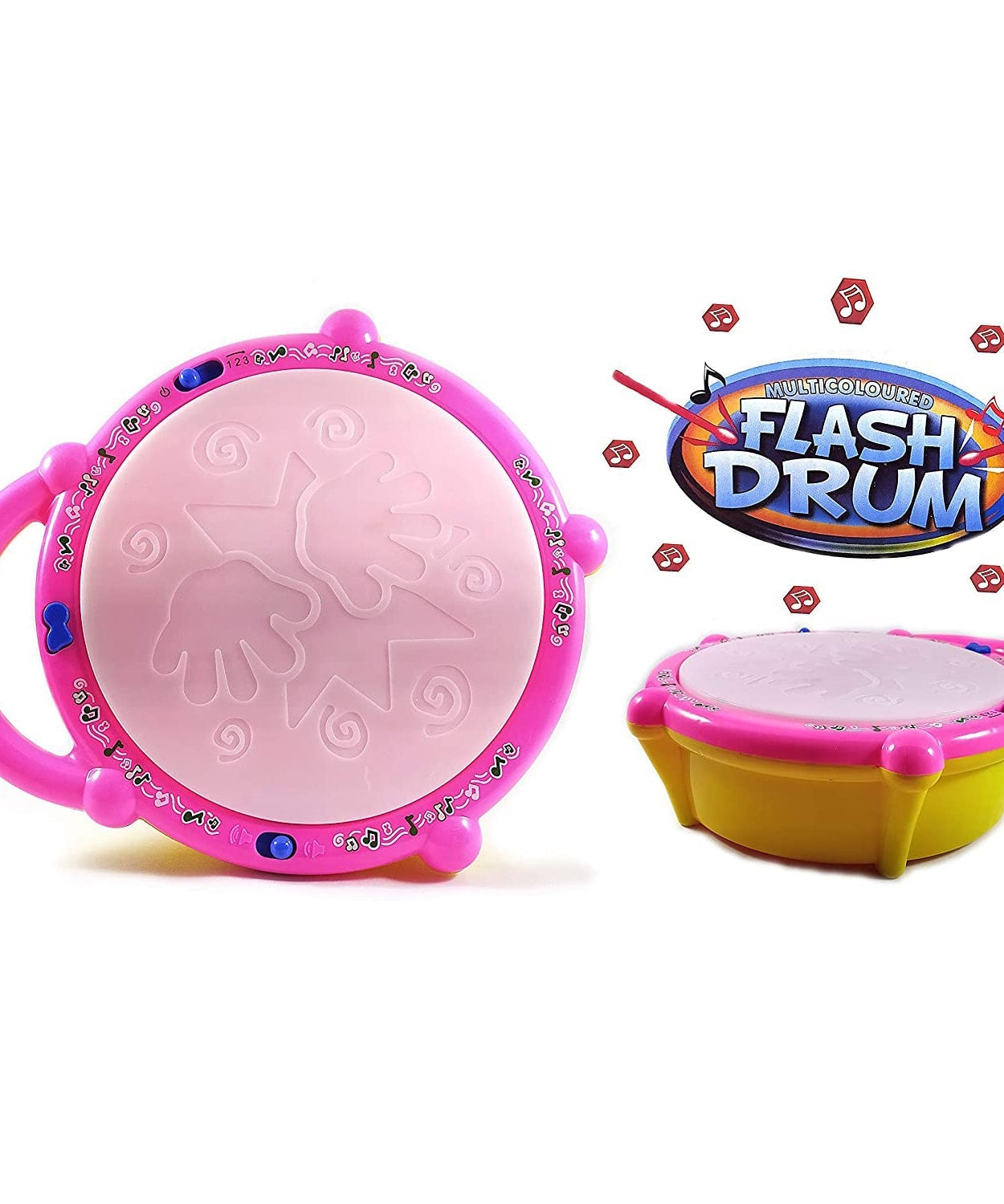 Light-up drum toy for baby boys and girls