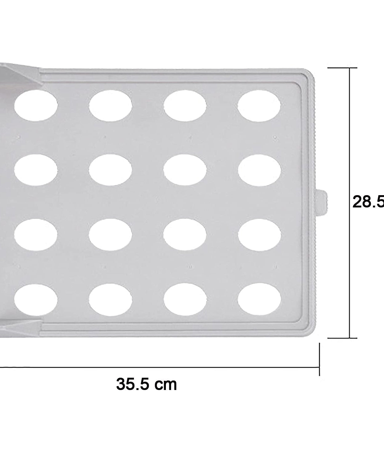 Compact cloth organizer for easy and tidy fabric management at home.