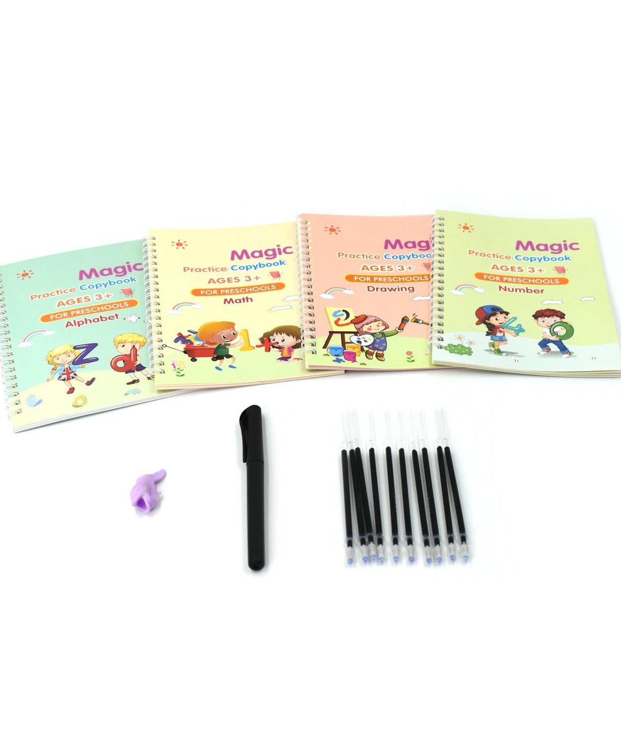 Educational magic copybook set for effective learning