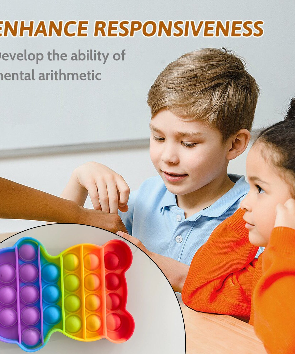 Rainbow Bear  It toy for kids