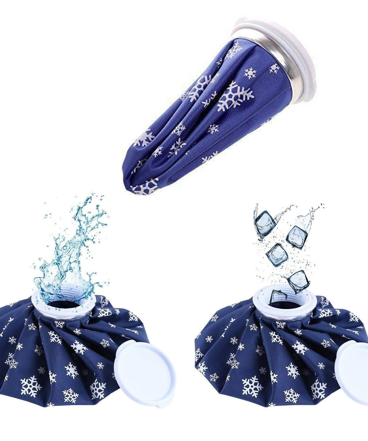 Therapeutic ice bag for easing joint pain, with a focus on comfort